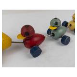 Vintage Fisher-Price Quacky Family Pull Toy