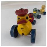 Vintage Fisher-Price Quacky Family Pull Toy