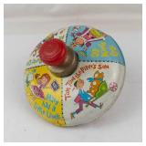 Vintage Mother Goose Nursery Rhyme Spinning Top
