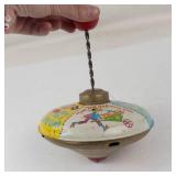 Vintage Mother Goose Nursery Rhyme Spinning Top