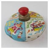 Vintage Mother Goose Nursery Rhyme Spinning Top