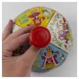 Vintage Mother Goose Nursery Rhyme Spinning Top