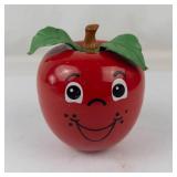 Vintage 1972 Fisher-Price Happy Apple Musical Chime Toy