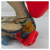 Vintage 1961 Fisher-Price Big Bill Pelican Pull Toy #794