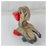 Vintage 1961 Fisher-Price Big Bill Pelican Pull Toy #794