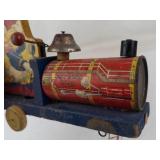 Vintage Fisher-Price Donald Duck Choo-Choo Pull Toy Model 450