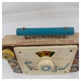 Vintage Fisher-Price 1966 Tv-radio & Tambourines Mixed Lot
