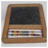 Vintage Wooden Educational Toy & Child