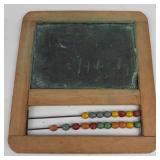 Vintage Wooden Educational Toy & Child