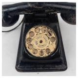 Vintage Steel Stamping Co Toy Telephone