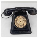 Vintage Steel Stamping Co Toy Telephone