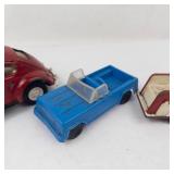 Vintage Tonka Die-Cast Vehicle and Other Vintage Toy Cars Group of 3