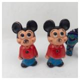 Vintage Plastic Character & Animal Toy Mixed Lot