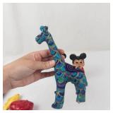 Vintage Plastic Character & Animal Toy Mixed Lot
