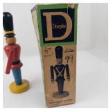 Vintage Doepke W-6 Take-Apart Soldier Wooden Toy With Box