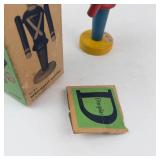 Vintage Doepke W-6 Take-Apart Soldier Wooden Toy With Box