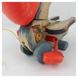 Vintage 1961 Fisher-Price Big Bill Pelican Pull Toy Model 794