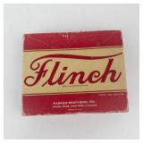 Vintage Parker Brothers Flinch Card Game in Box