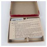 Vintage Parker Brothers Flinch Card Game in Box