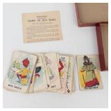 Collectable Antique Parker Brothers the Jolly Game of Old Maid Card Game