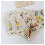 Collectable Antique Parker Brothers the Jolly Game of Old Maid Card Game