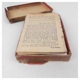 Collectable Antique Parker Brothers Dixie-Rook Edition Rook Card Game