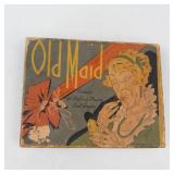 Vintage 1937 Whitman Old Maid Card Game Art Deco Boxed Set
