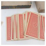 Vintage 1937 Whitman Old Maid Card Game Art Deco Boxed Set