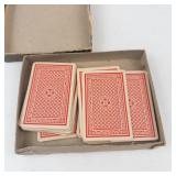 Vintage 1937 Whitman Old Maid Card Game Art Deco Boxed Set
