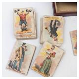 Antique McLoughlin Bros. Old Maid and Old Bachelor Card Game