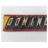 Vintage Halsam Dominoes Set in Original Box
