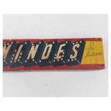 Vintage Halsam Dominoes Set in Original Box
