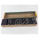 Vintage Halsam Dominoes Set in Original Box