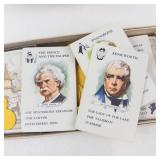 Vintage Parker Brothers Authors Salem Edition Card Game