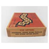 Vintage Milton Bradley Anagrams 4305 Board Game Set