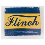 Vintage Parker Brothers Flinch Card Game With Box & Rules