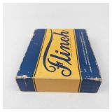 Vintage Parker Brothers Flinch Card Game With Box & Rules