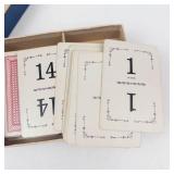 Vintage Parker Brothers Flinch Card Game With Box & Rules