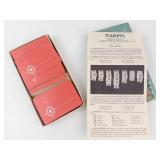 Vintage Parker Brothers Touring Automobile Card Game