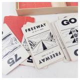 Vintage Parker Brothers Touring Automobile Card Game