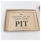 Vintage Parker Brothers Pit Bull and Bear Card Game