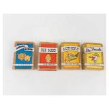 Vintage Russell Miniature Card Games (Lot of 4)