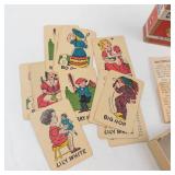 Vintage Russell Miniature Card Games (Lot of 4)