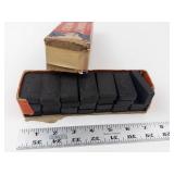 Vintage Crown Dominoes by the Embossing Co. in Box