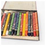 Priscilla Hexagon Crayons in Tin