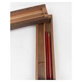 Handmade Wooden Pencil Case With Dixon Pencils