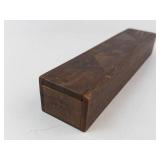 Handmade Wooden Pencil Case With Dixon Pencils