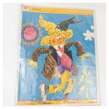 Scarecrow Preschool Frame-Tray Puzzle