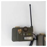 Vintage Toy Inc. Military 3-way Walkie-Talkie Set 903 (Lot of 2)