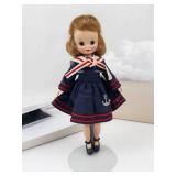 Vintage Vogue Ginny Doll in Navy Sailor Dress With Box & Inserts